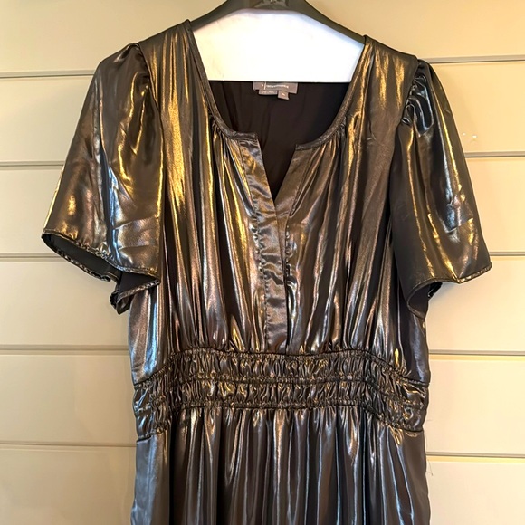 Anthropologie Somerset Dress - Dark Metallic - Picture 3 of 7